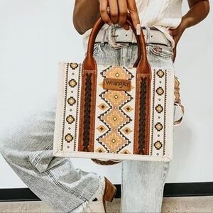 NEW Wrangler Boho AztecTote Bag Tote Bag